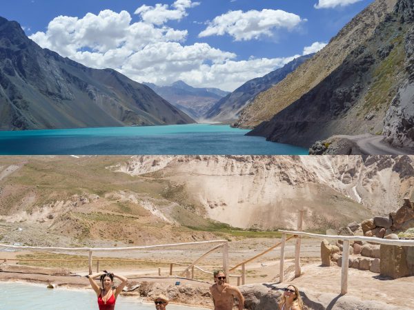 CAJON DEL MAIPO: EMBALSE Y TERMAS